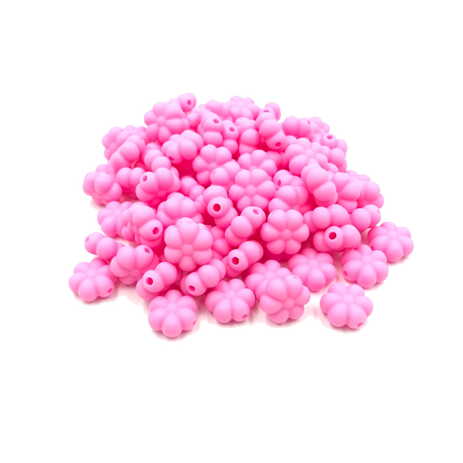 Cuentas sueltas de calabaza multicolor de calabaza de calabaza de silicona al por mayor